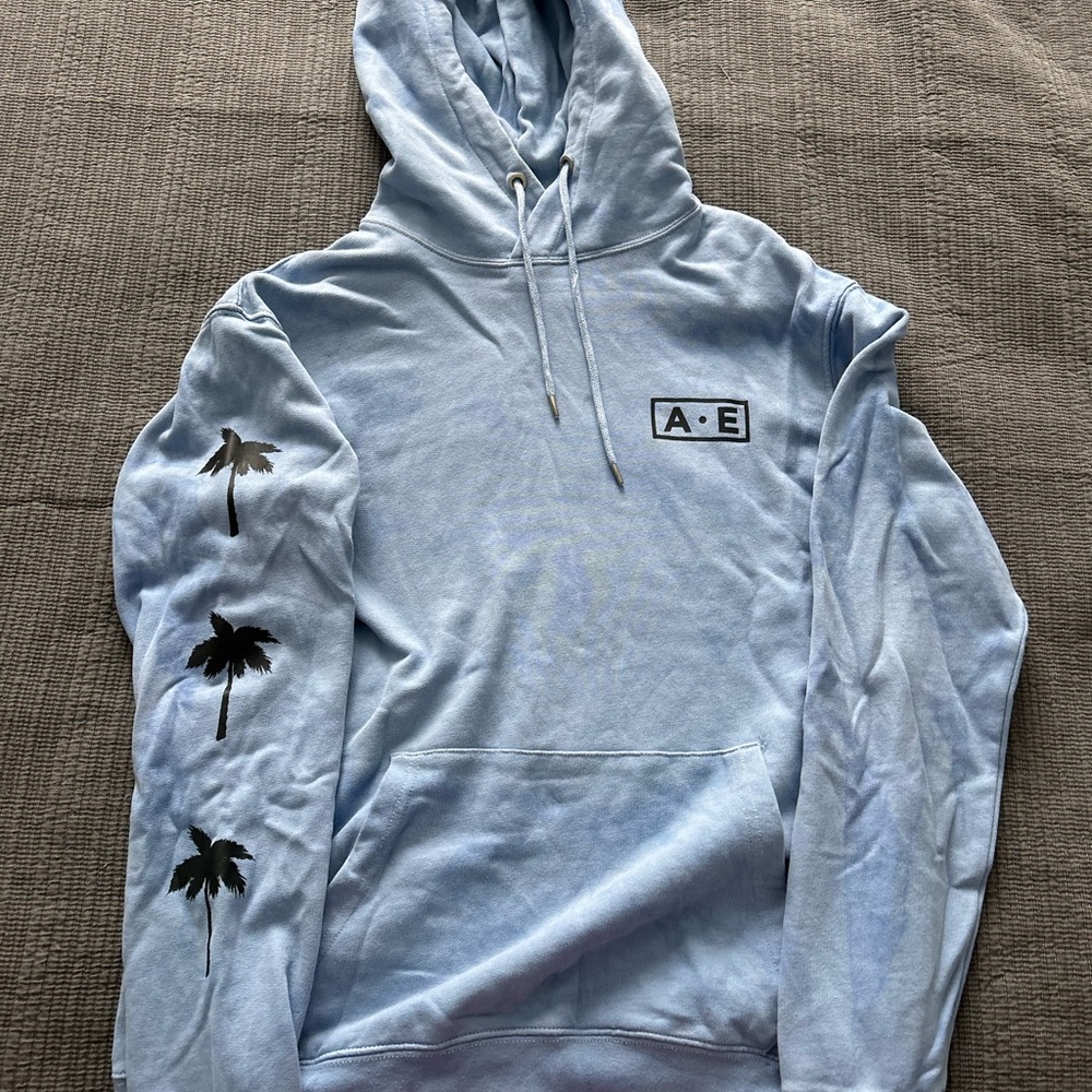 Light Blue Men's Hoodie
